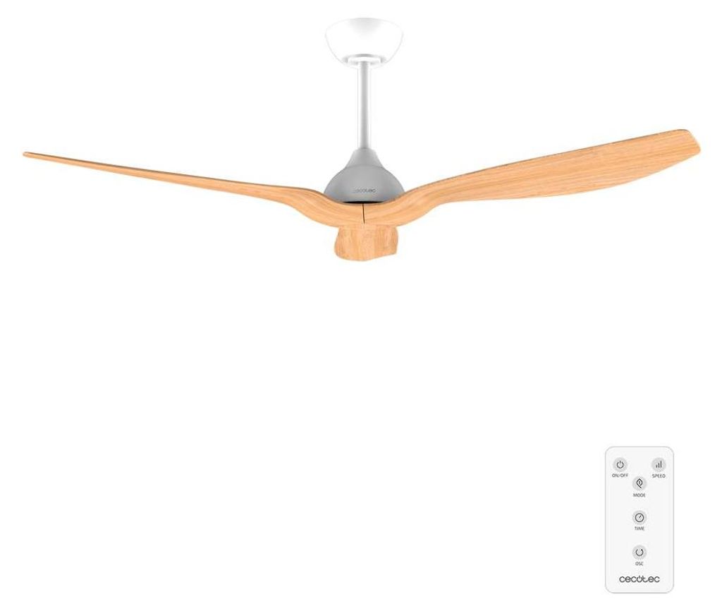 Cecotec Deckenventilator ohne Licht EnergySilence Aero 5200 WeißHolz