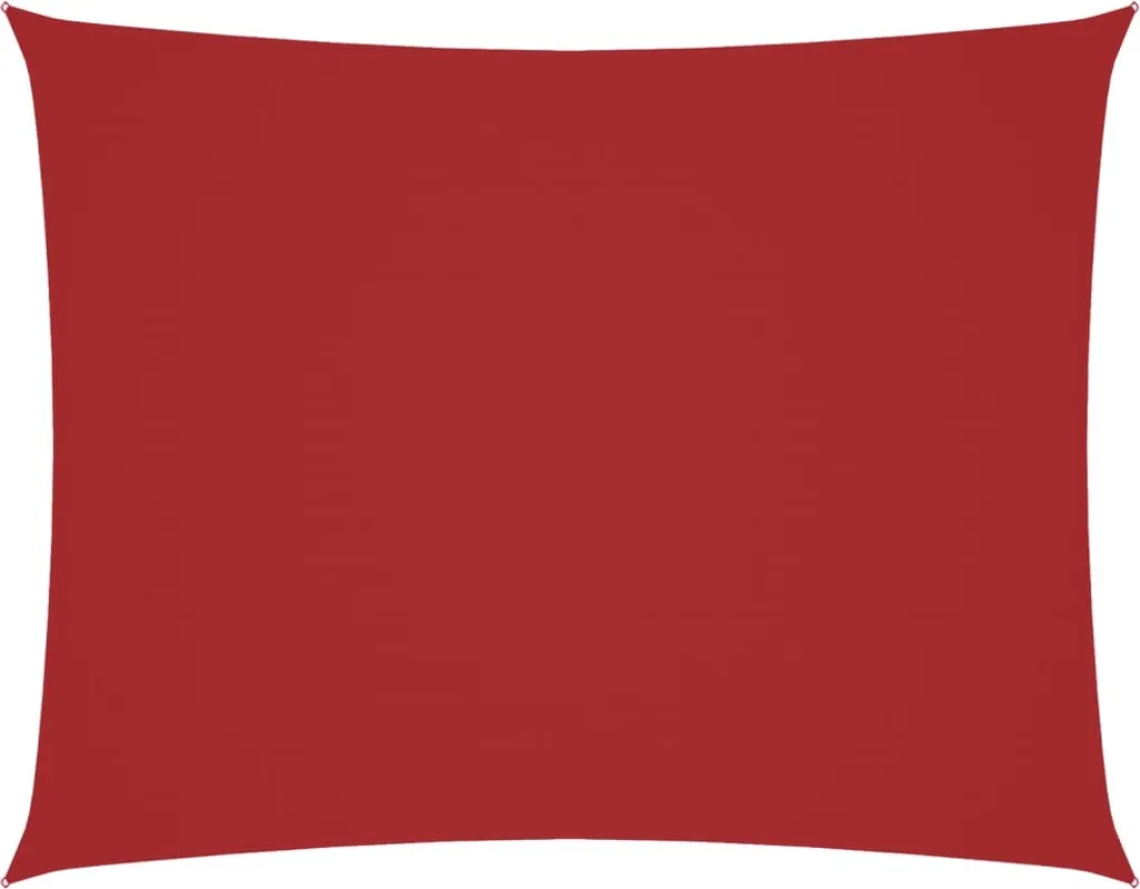 Tenda Parasole 4x6 m Oxford Rosso Impermeabile - Protezione Famiglia