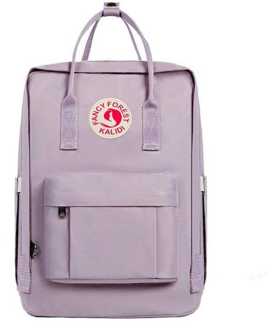 Lichtgewicht, unisex, waterbestendige, 17-inch, laptoprugzak, paars
