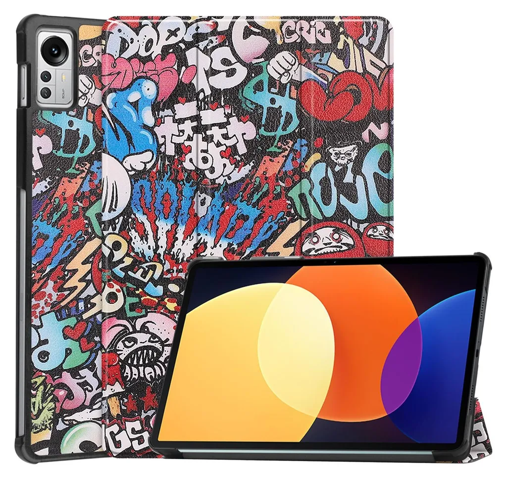 Custodia per Xiaomi Pad 5 Pro 12.4 pollici Custodia protettiva con funzione stand e funzione auto sleep/wake