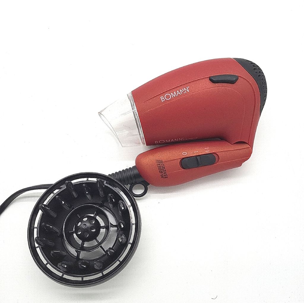 Bomann Haartrockner Haarpflegegeräte HTD 8005 CB Leistung Stark Rot