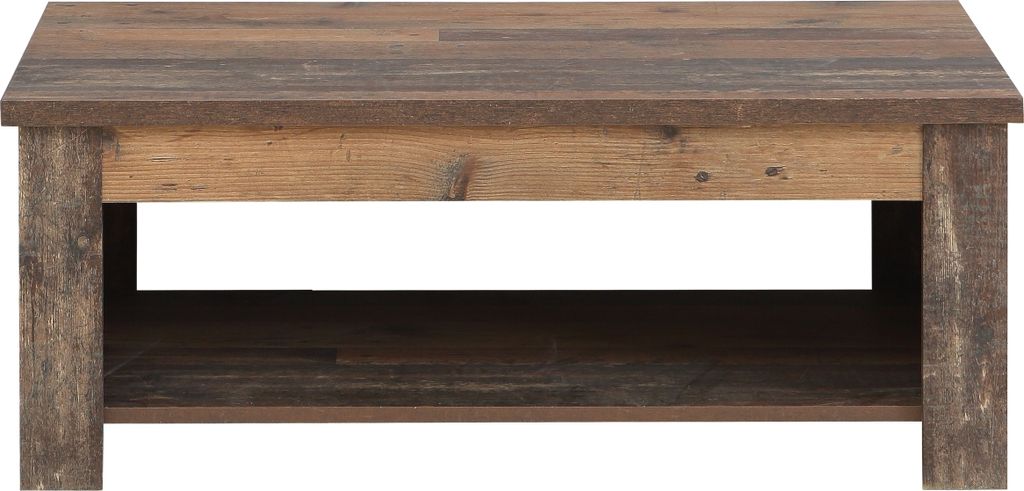 Couchtisch >CLIF< in Old Wood Vintage - 110x45,2x65cm (BxHxT)