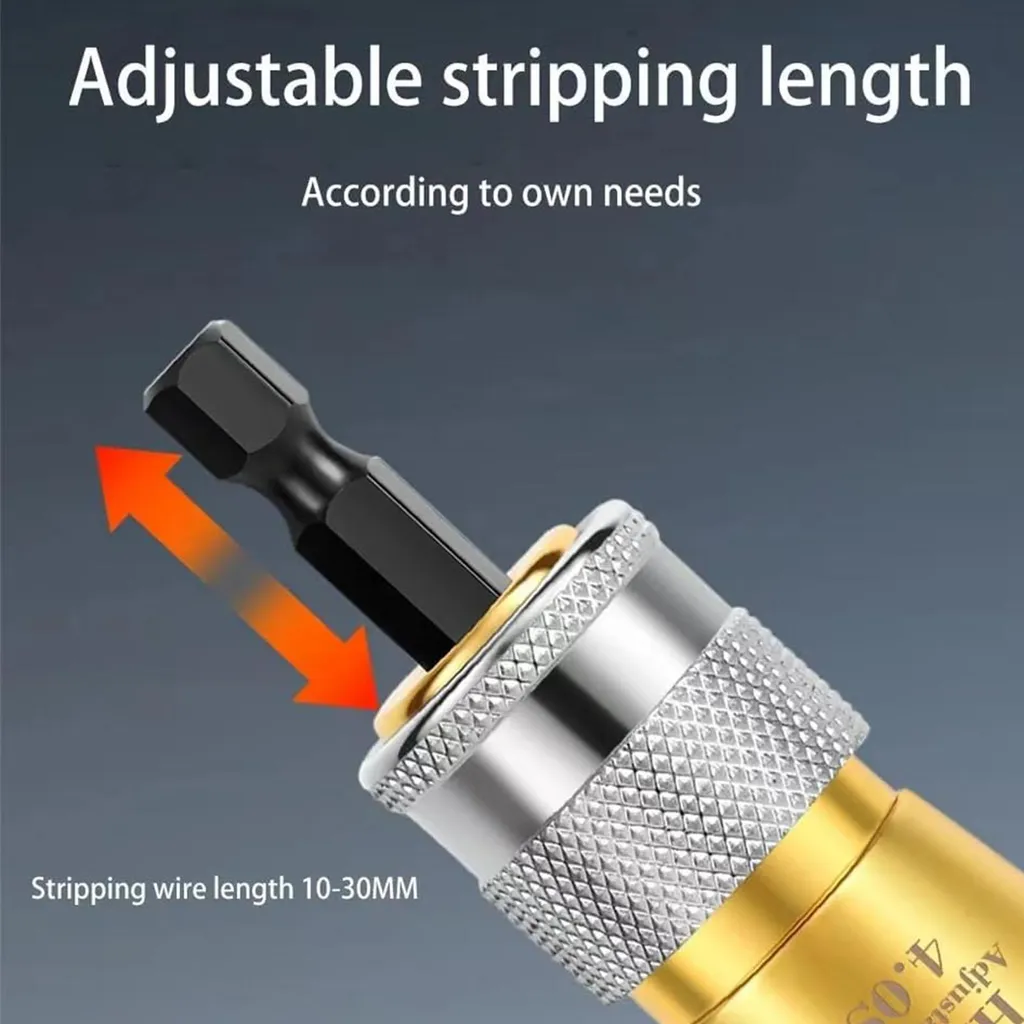 Dénudeur électrique réglable 10-33mm haute efficacité pour câbles - 17