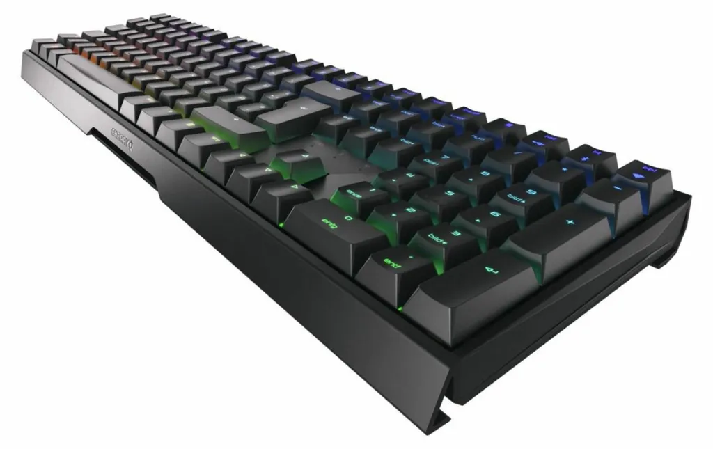 Cherry MX 3.0S Clavier robuste sans vis avec switches MX Brown réactifs