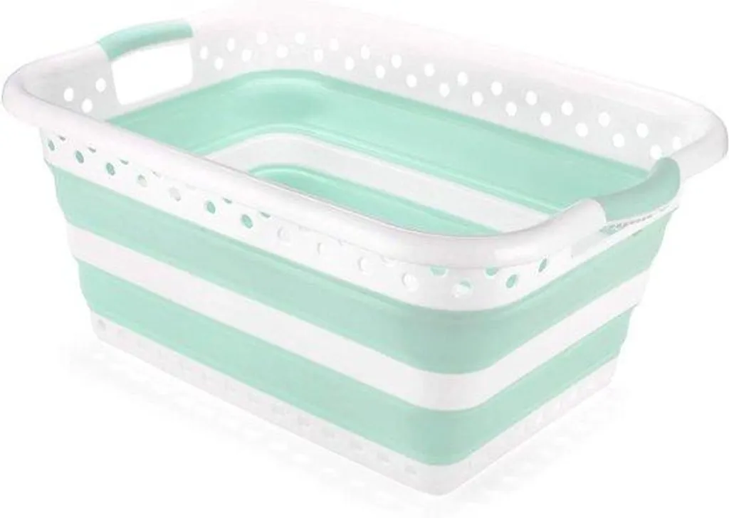 Lave-linge pliable 45L blanc Aqua : fini l'encombrement dans la maison