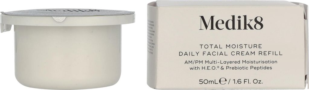 MEDIK8 Total Moisture Crema Viso Quotidiana Ricarica 50 ml Immagine del prodotto 