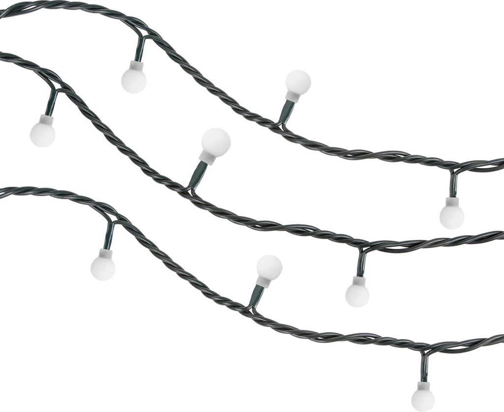 Světelný řetěz 100 LED, 10 metrů, 8 programů, 3,6 W, Obrázek produktu 