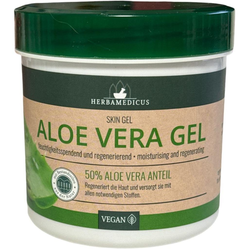 Herbamedicus Aloe Vera Gel Hautcreme Produktbild 