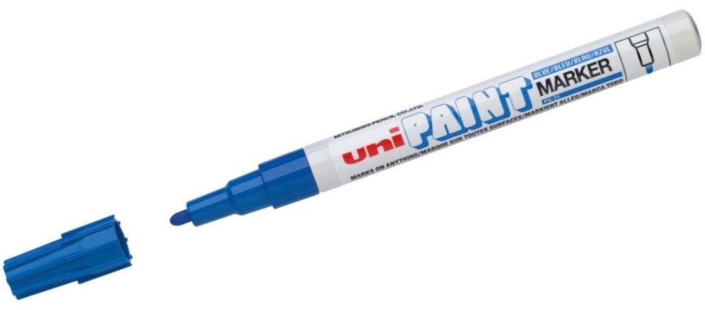 Mitsubishi Lackmarker UNI PAINT PX-21 blau Image du produit 