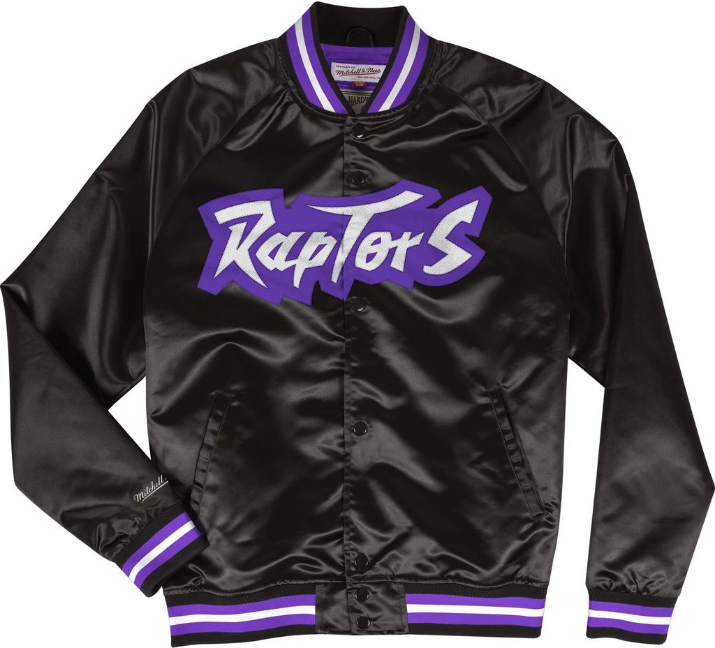 M&N Lightweight Satin Jacke - Toronto Raptors - L
