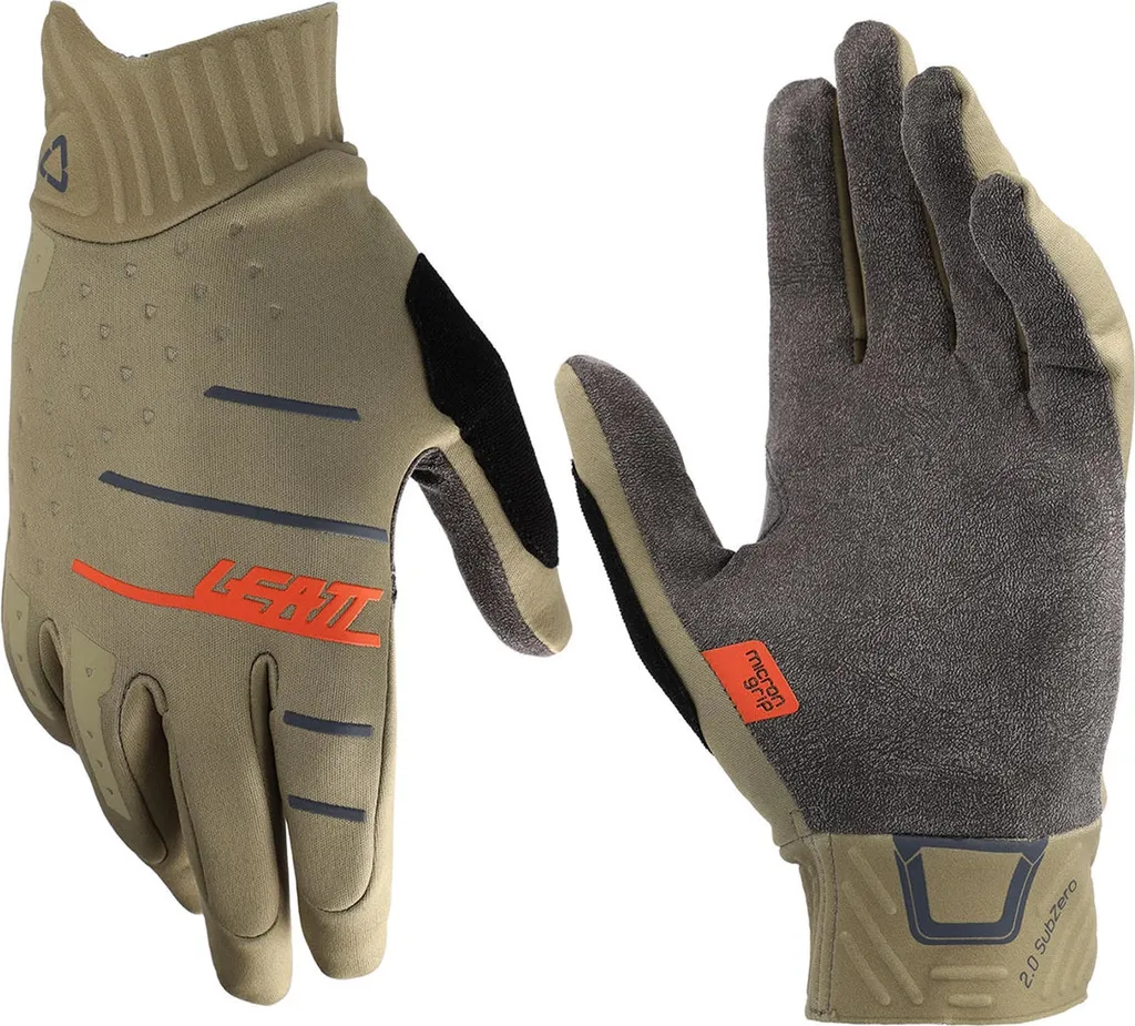 Gants VTT Leatt MTB 2.0 SubZero Isolants et Tactiles Taille S Dune