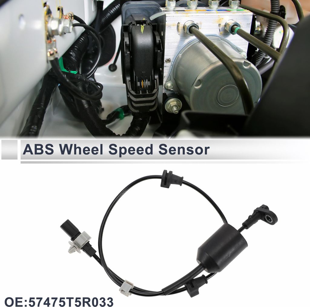 Hinten Links ABS-Raddrehzahlsensor für Honda Fit 2015-2020 ABS-Sensor Antiblockiersystem-Sensor Nr. 57475T5R033 1 Stück