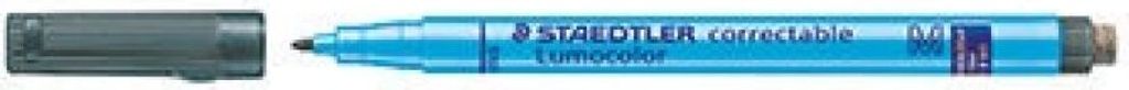 STAEDTLER Folienstift Lumocolor correct M schwarz 10 Stück Immagine del prodotto 