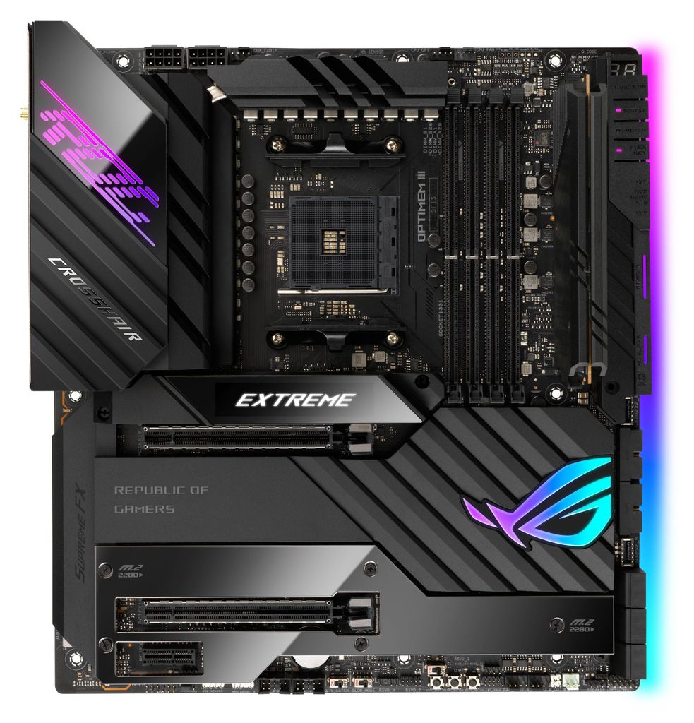 ASUS ROG Crosshair VIII Extreme AMD X570 Socket AM4 ATX Immagine del prodotto 