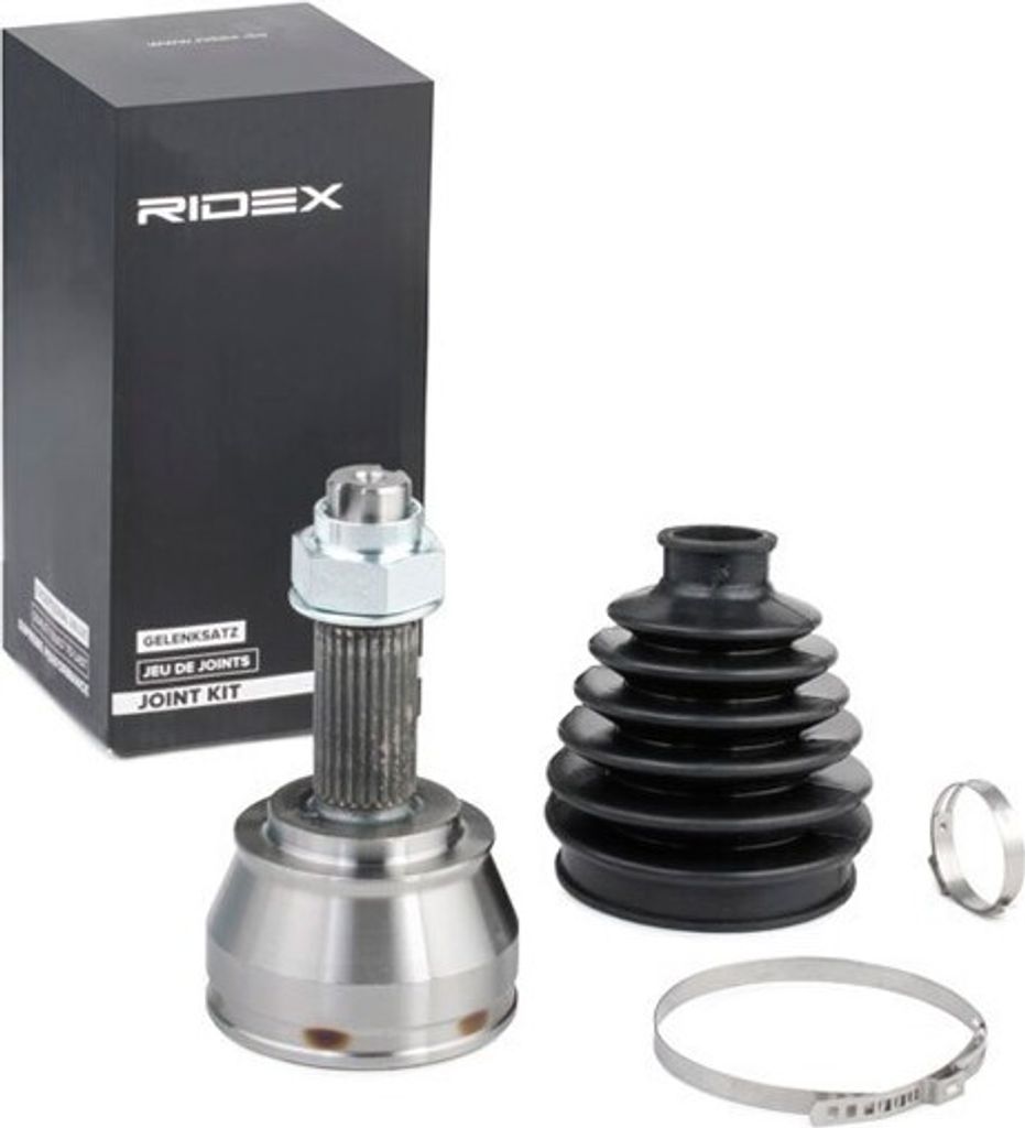 RIDEX 5J0300 - OE 3272 ZP Gelenksatz, Antriebswelle für Mito (955), Nemo, 500X (334), Fiorino, Punto, Idea, Linea, Panda, Qubo, Bipper (AA), Bippe...