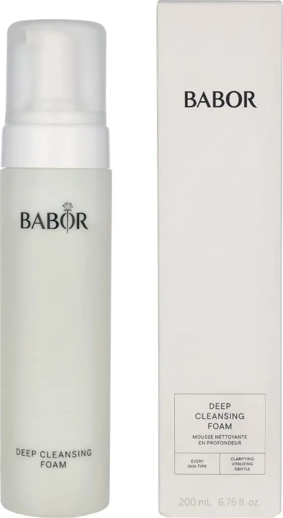 Babor Deep Cleansing Foam 200ml: Mousse Detergente Viso Professionale - 1