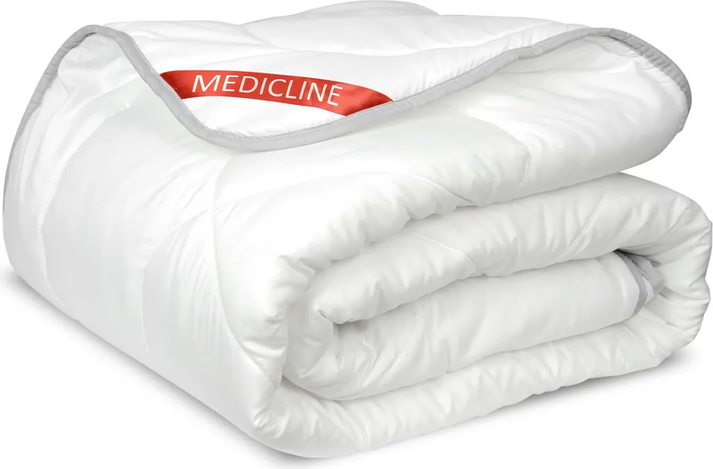 Couverture antiallergique 160x200 cm microfibre blanche contre acariens