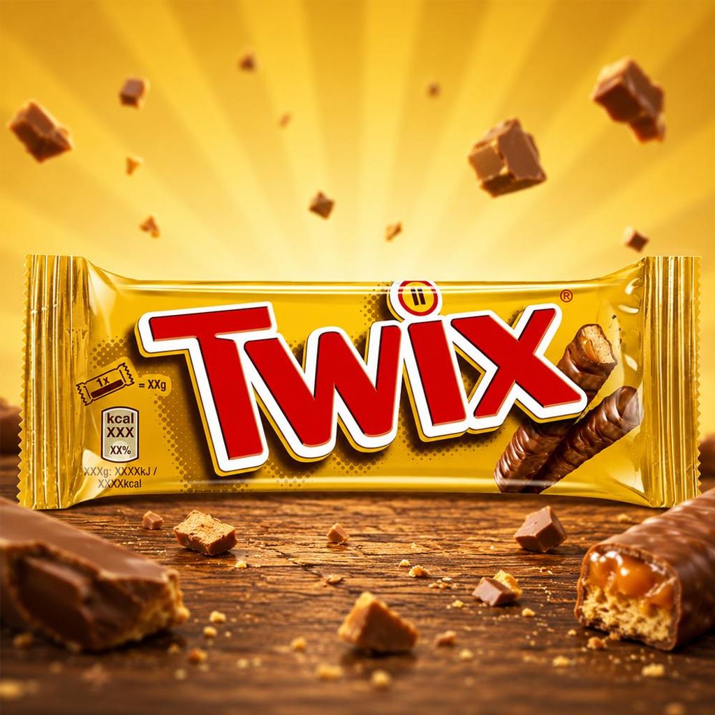 Twix - barretta di cioccolato, 50 g Immagine del prodotto 
