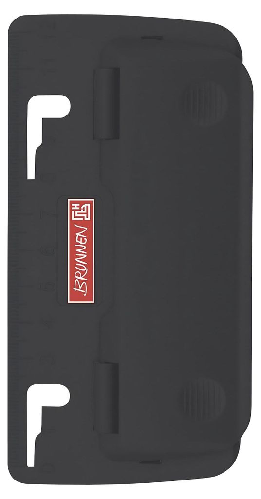 BRUNNEN Taschenlocher Colour Code schwarz, onyx