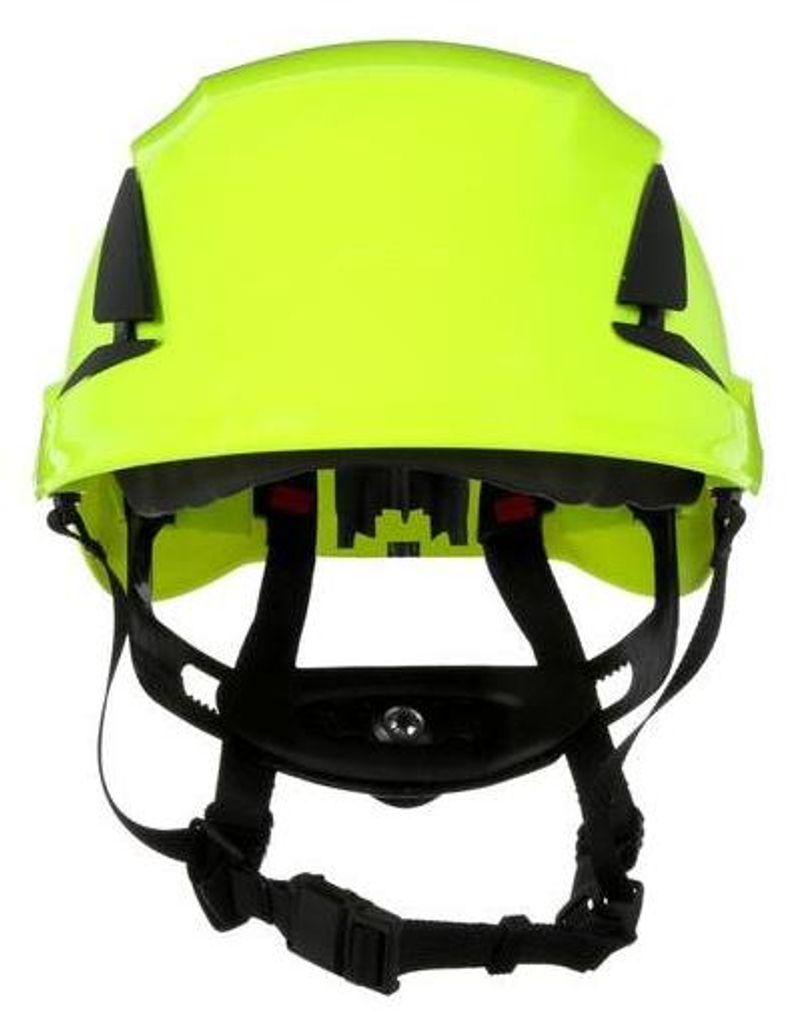 14x 3M SecureFit Schutzhelm X5000, belüftet, 1000 V, CE, Neongrün, X5014VE-CE | Packung (4 Stück)