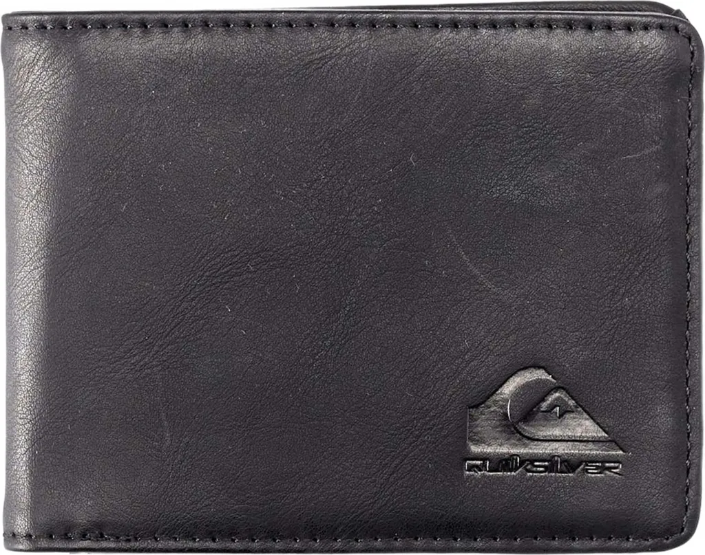 Quiksilver Wallet AQYAA03357-KVJ0 in Black color size large