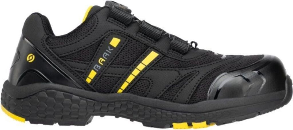 Sicherheitshalbschuh Admiral John Gr.42 schwarz/gelb S1PS Produktbild 