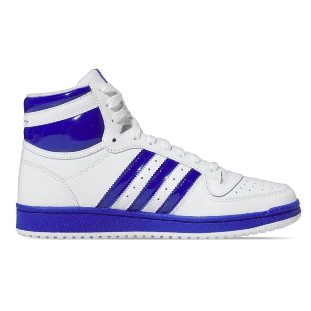 adidas TOP TEN HI RB - Herren Sneakers Schuhe Leder Weiß IF7813 , EU 42 2/3 UK 8.5