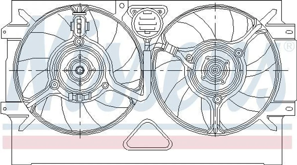 Ventilateur radiateur pour Seat Inca et VW Caddy idéal pour utilitaires