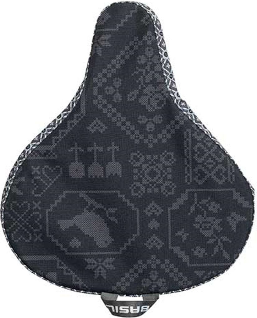 Basil Sattelbezug Regencover , Boheme charcoal