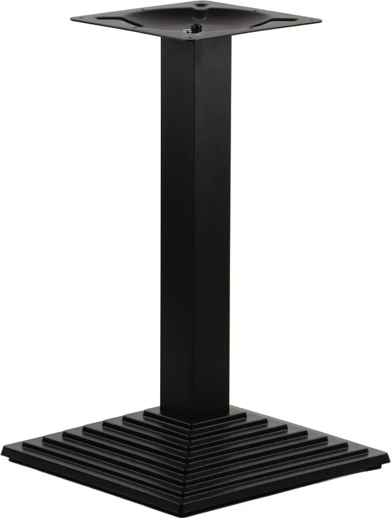 Base Centralizzata SH-5014-6 in Ghisa Nera per Hotel e Lounge