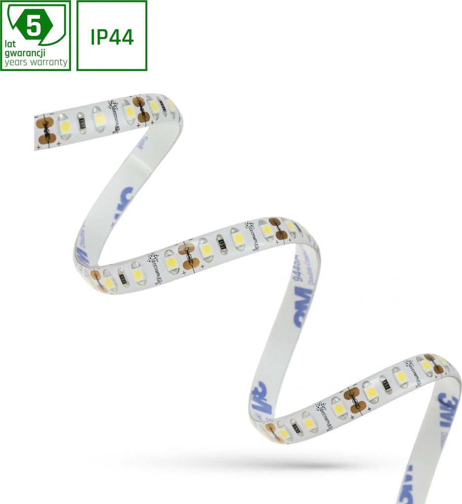 Spectrum LED Streifen 40W Strip 5m 3400lm 120° Silikon IP44 12V Warmweiß 3000K DIMMBAR