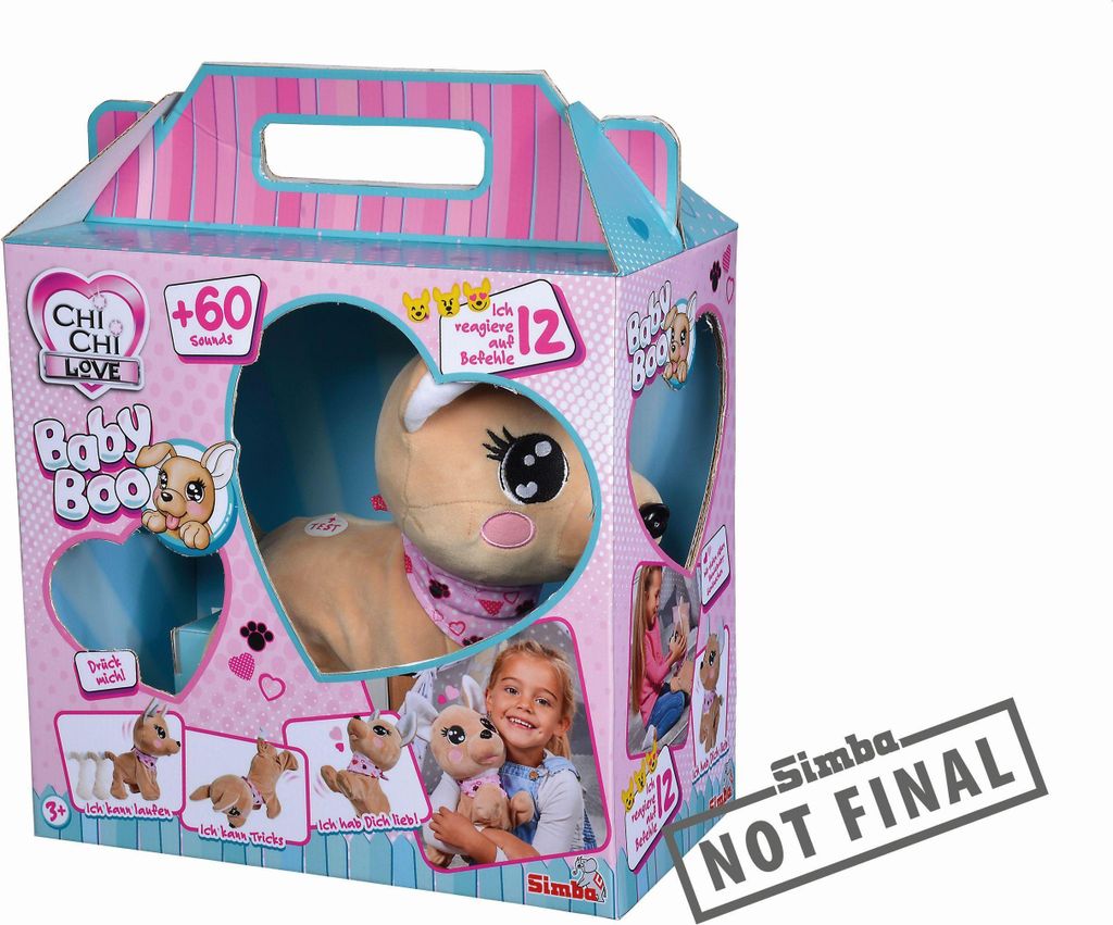 ChiChi LOVE Baby Boo (beige/rosa, 30 cm) Produktbild 