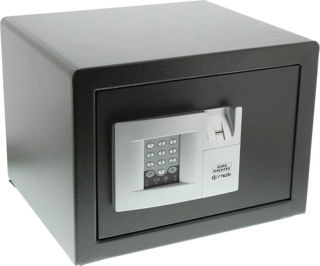 PointSafe P2 E FS Coffre-fort à lecteur biométrique et code de secours - 10