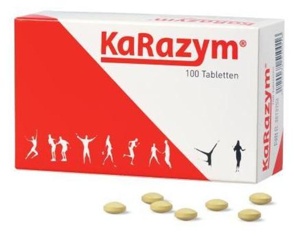 Karazym compresse rivestite entericamente 100 pz Immagine del prodotto 