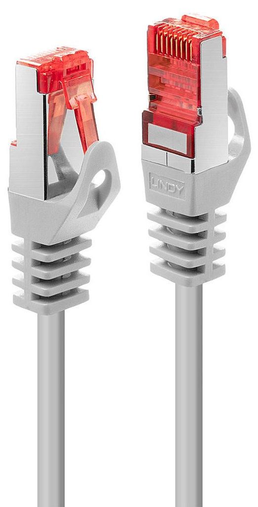 LINDY Patchkabel Cat6 S/FTP Basic hellgrau 2.00m