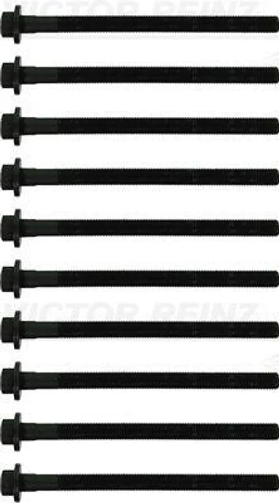 Lot de 10 vis de culasse haute performance OE 223212A110 pour Kia Rio