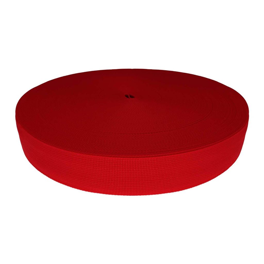 Gurtband Polyester 45m x 38mm PES Trägerband Riemen Tragband Farbwahl