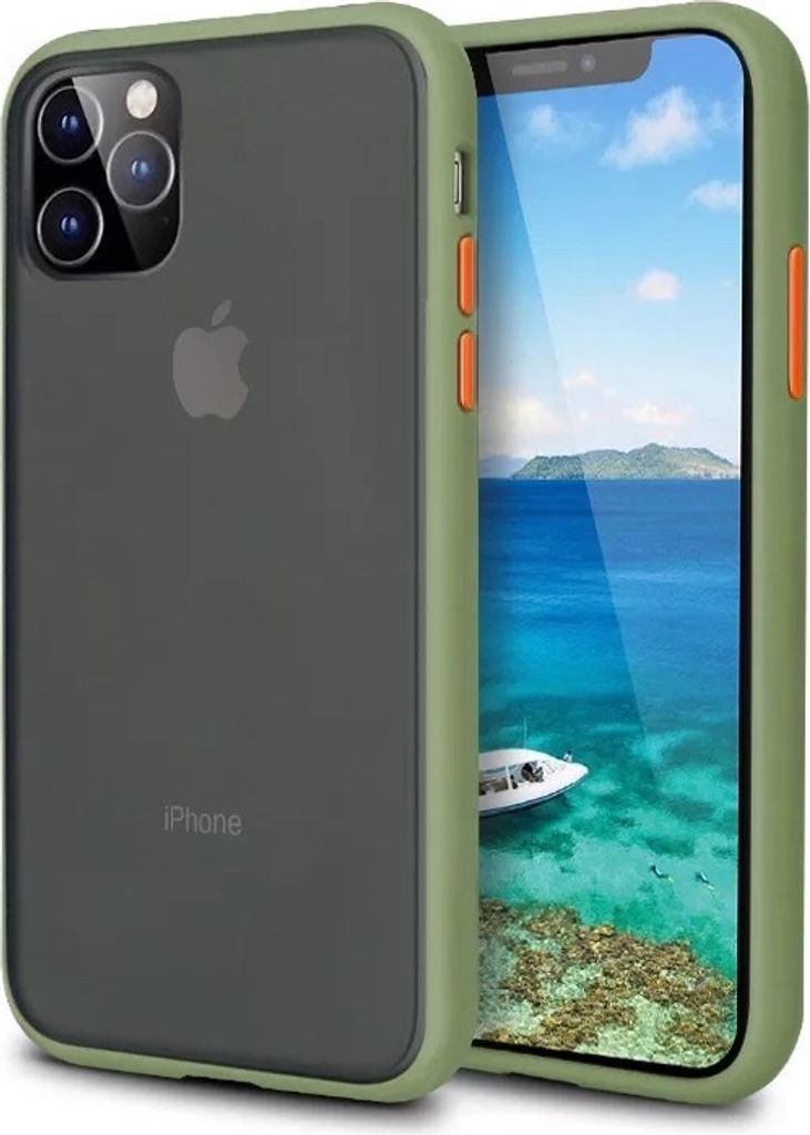 Hülle für Apple iPhone 13 - Robuste Handy Schutzhülle Case - Khaki