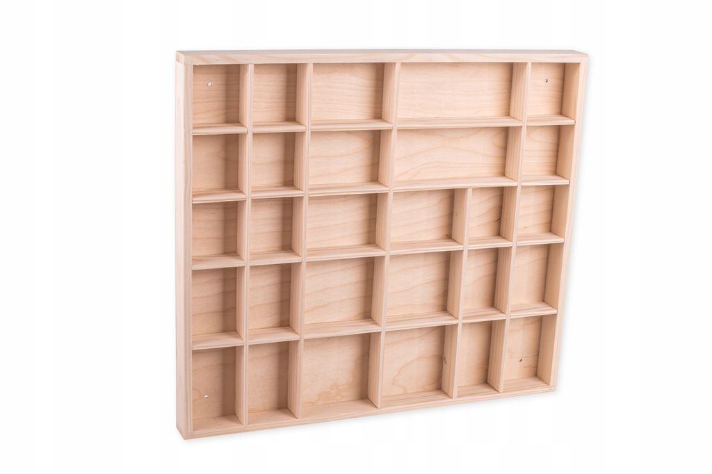 Półka Na Drobiazgi Organizer Drewniany 44,5x40x3cm Zdjęcie produktu 