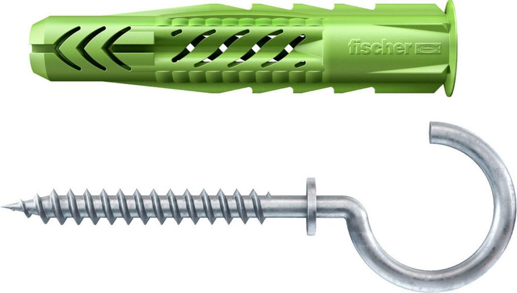 fischer Universald. UX Green 10x60 R RH K (2) 5 Stk