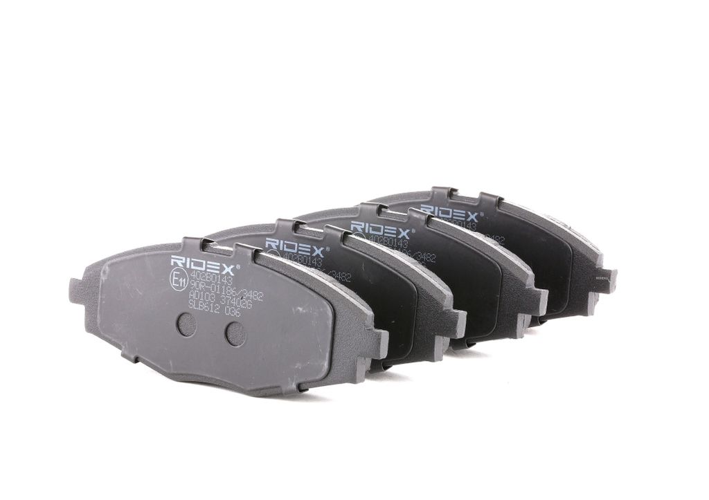 RIDEX Bremsbeläge Satz Vorne für NISSAN GT-R (R35) 402B0143