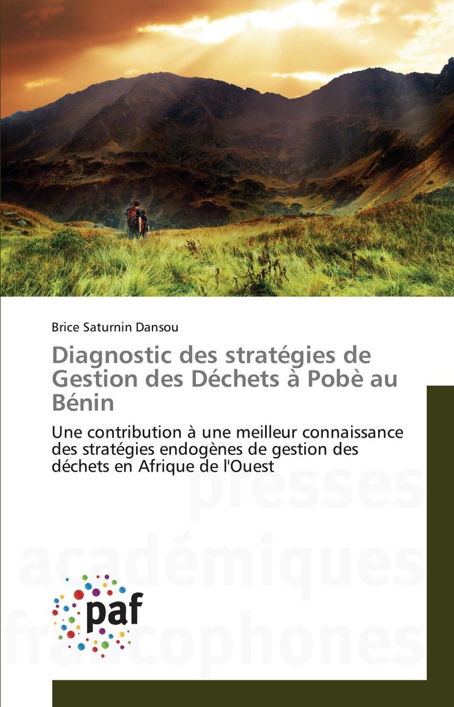 Diagnostic des stratégies de Gestion des Déchets à Pobè au Bénin