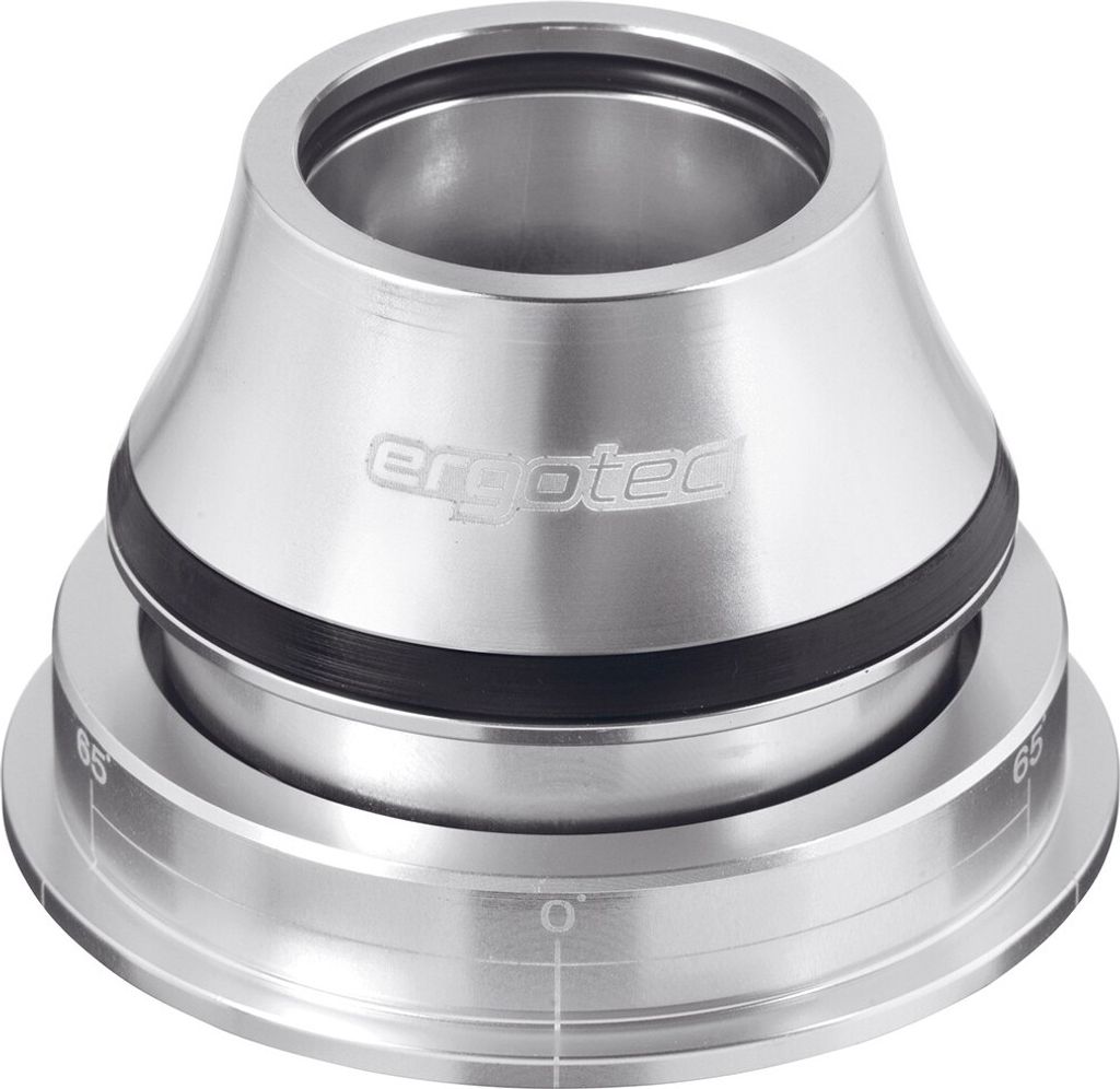 ErgoTec Steuersatz Ergotec 1 1/8- 1,5 Ahead Silber Alu