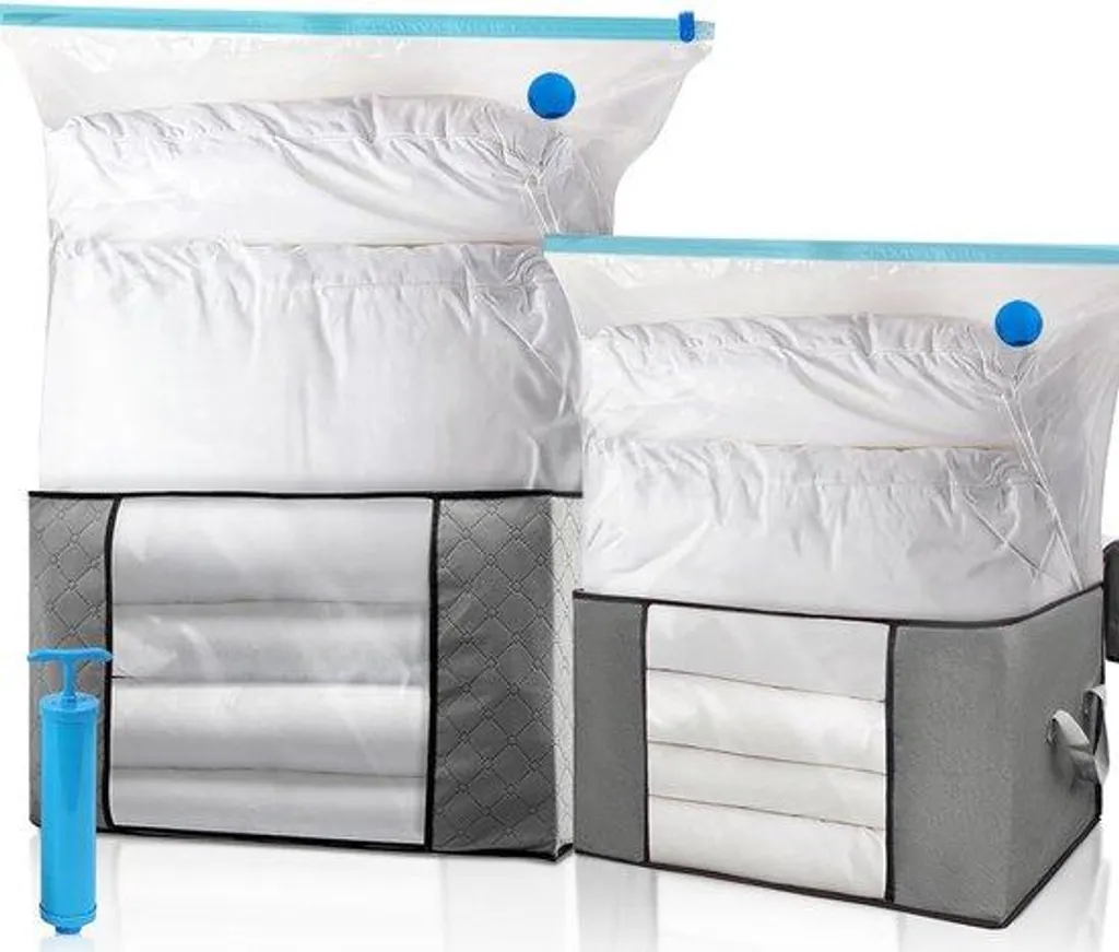 Housse de rangement sous vide grande capacité 5 pièces pour couettes
