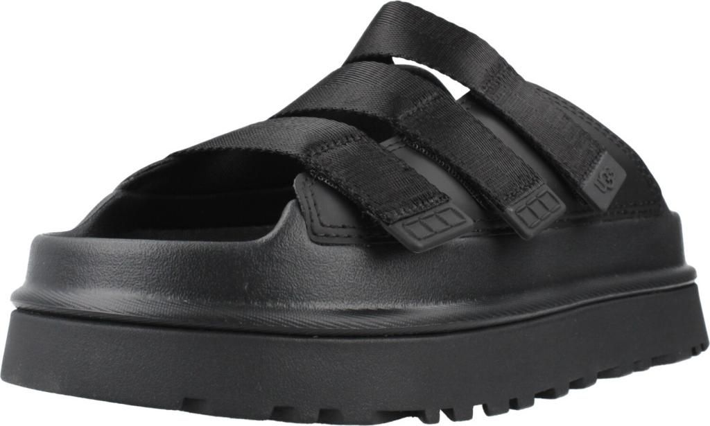 UGG W GOLDEN GLOW SLIDE Schwarz