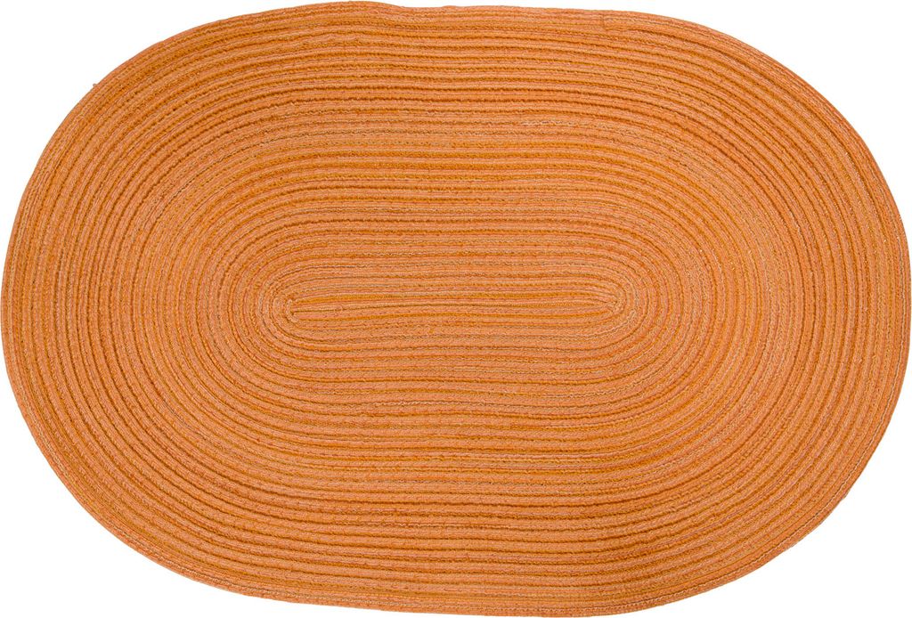 Pichler Tischset meliert Tischset 12er Set 33 x 48 cm SAMBA Oval mandarin