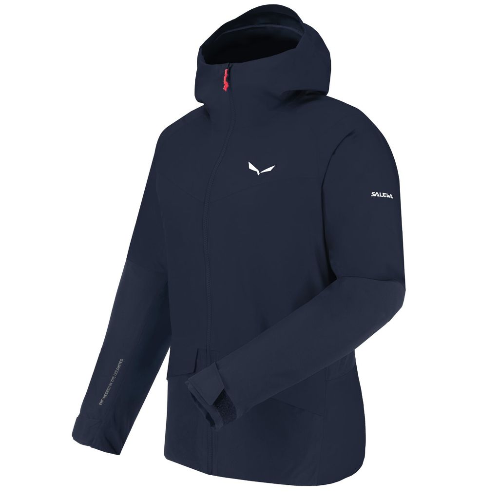Salewa Regenjacke Damen Funktionsjacke Wasserdicht PUEZ GTX 2L , Farbe:Blau, Größe:42