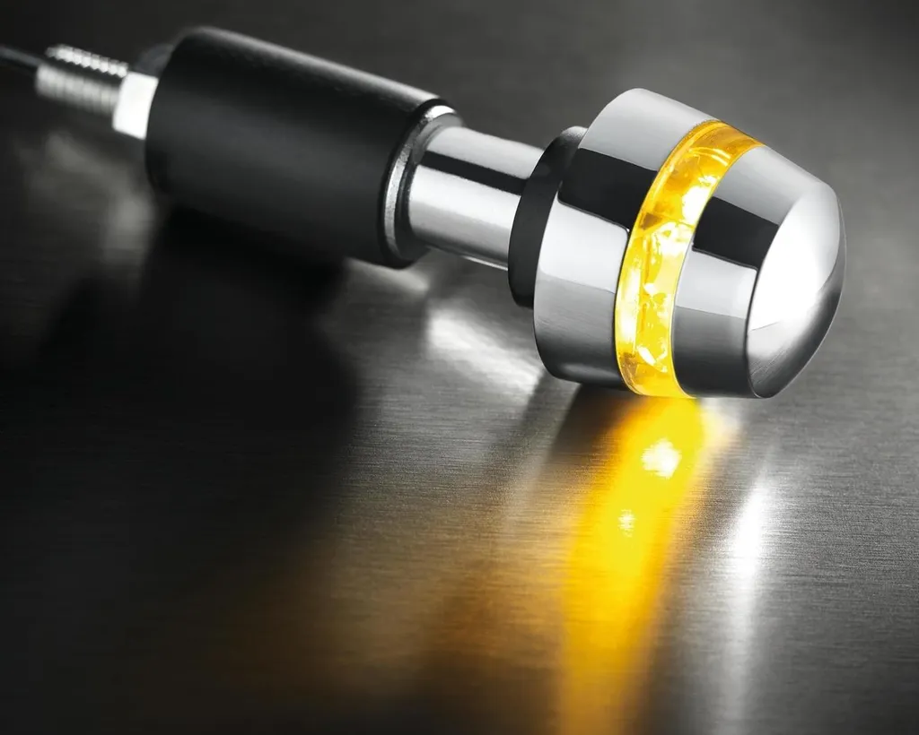 Kellermann BL2000 Cromo Scuro - Frecce LED Manubrio Moto Omologate - 4