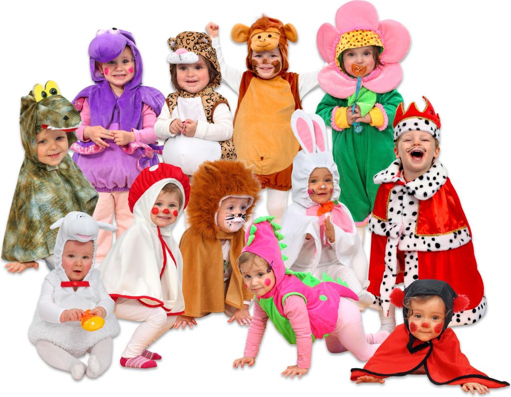 Betzold Kleinkinder-Kostüme, 12-teilig, Box zur Aufbewahrung: Nein