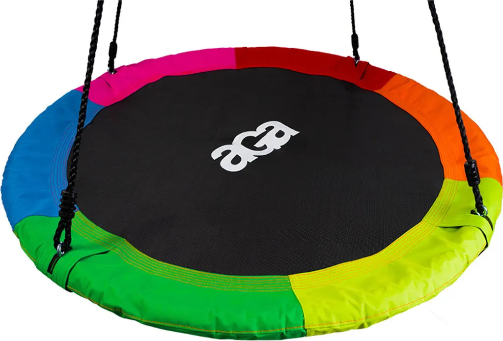 Nid Suspendu Aga 90 cm en Six Coloris avec Drapeaux de Finition